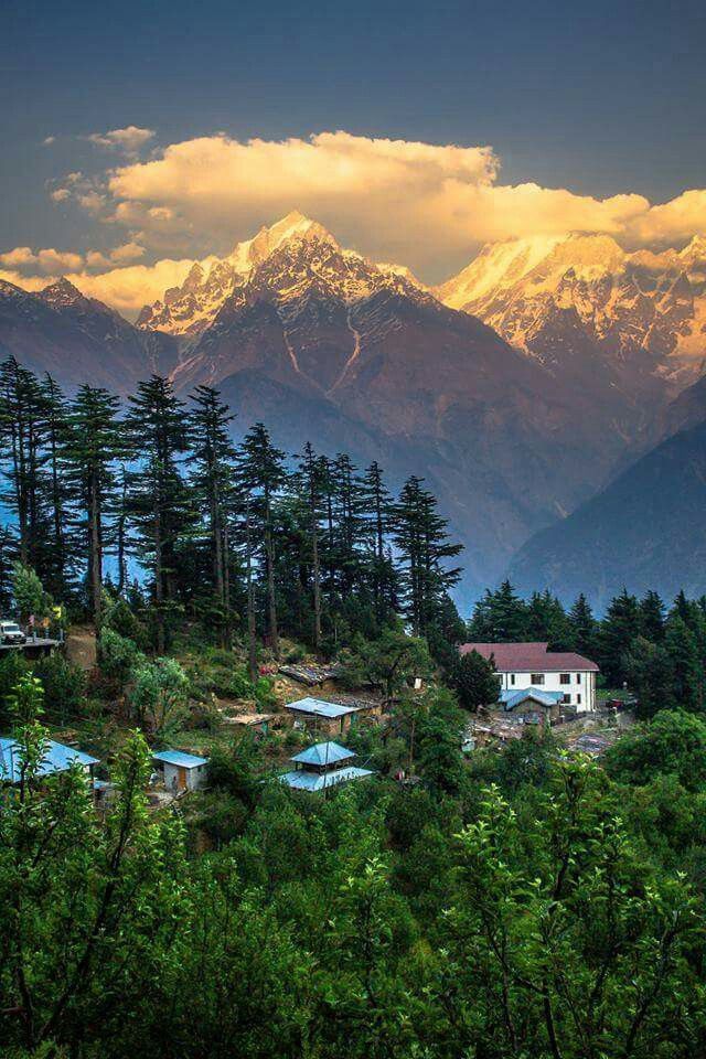 Mountains view from matatli homestay